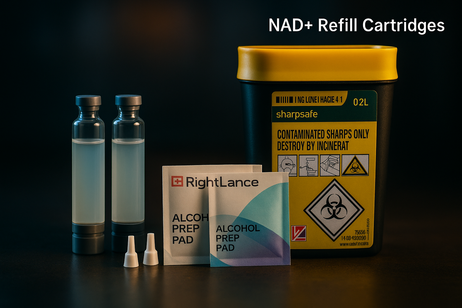 NAD+ Refill Cartridges Kit