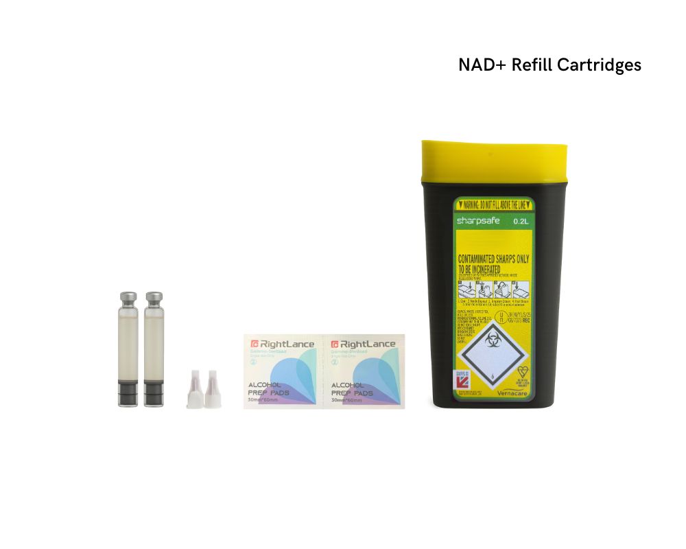 NAD+ Refill Cartridges Kit